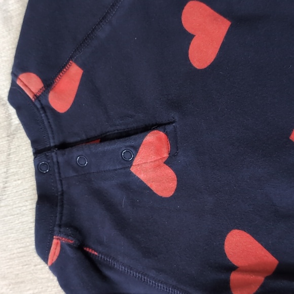 Primary Baby Sweatshirt Romper - Size 6-12 Months - Picture 3 of 5